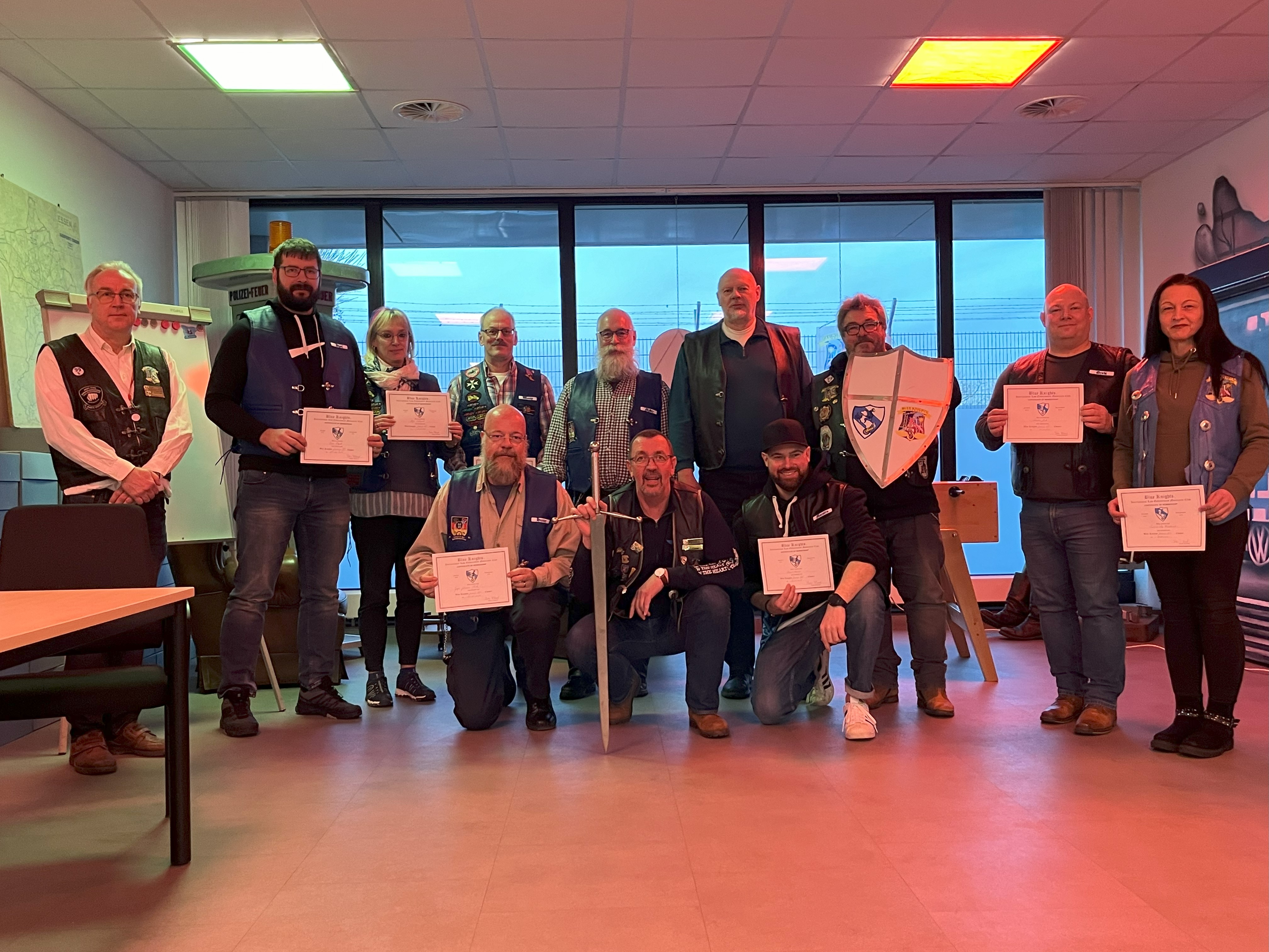 Blue Knights Gruppenbild