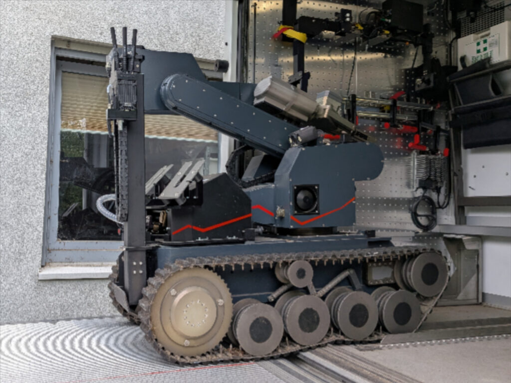 Entschärfungsroboter des Landeskriminalamts