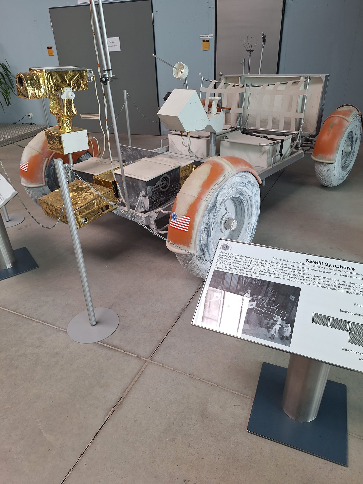 Mondauto-Nachbau im Raumfahrtmuseum Morgenröthe-Rautenkranz