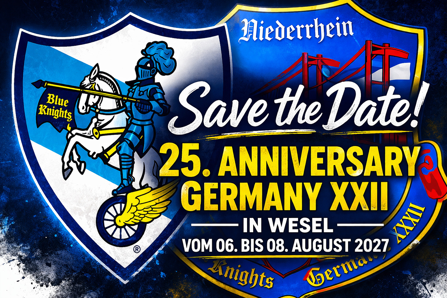 Save the Date — Blue Knights® Germany XXII Niederrhein