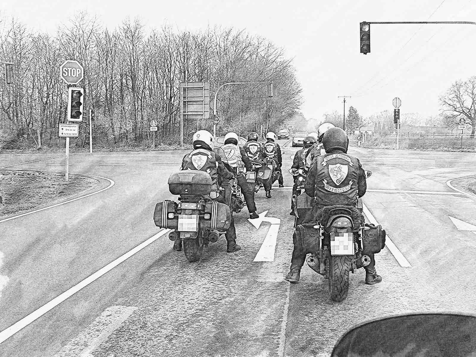 Fahren in der Gruppe