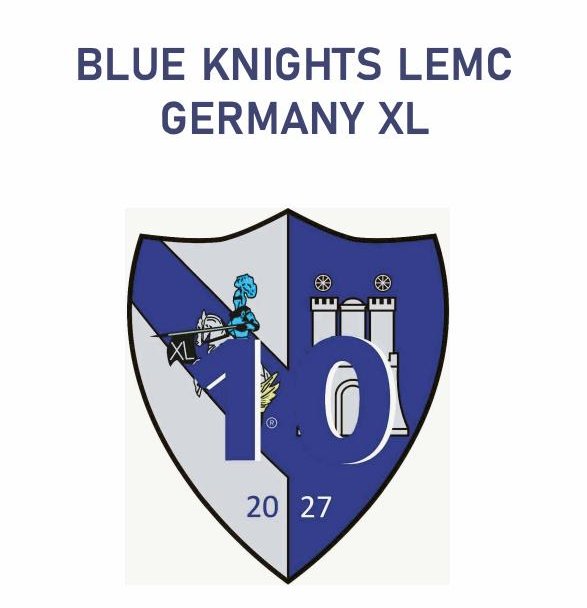 Blue Knights LEMC Germany XL – 10 Jahre