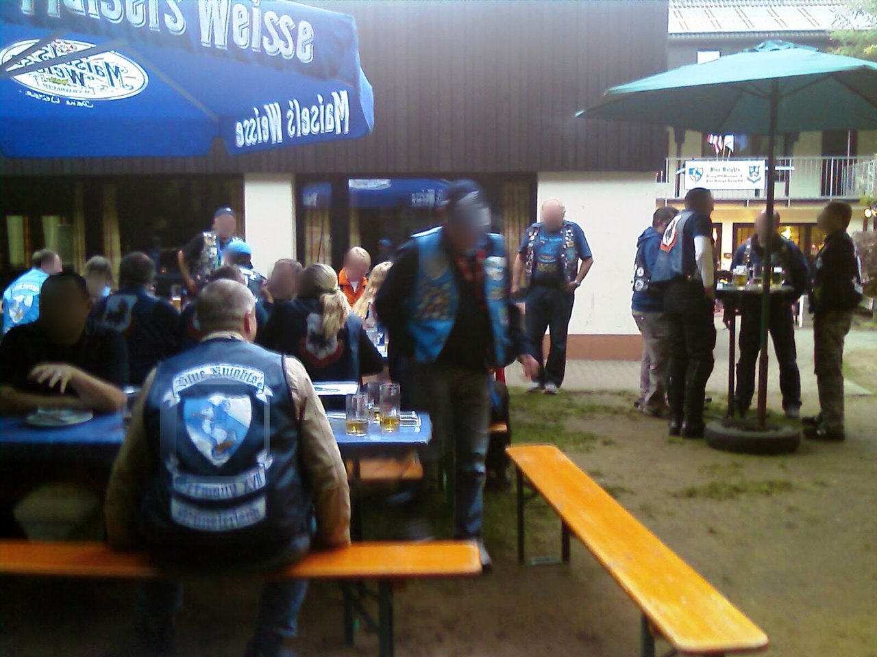 Treffen im Biergarten, Haltern 2008