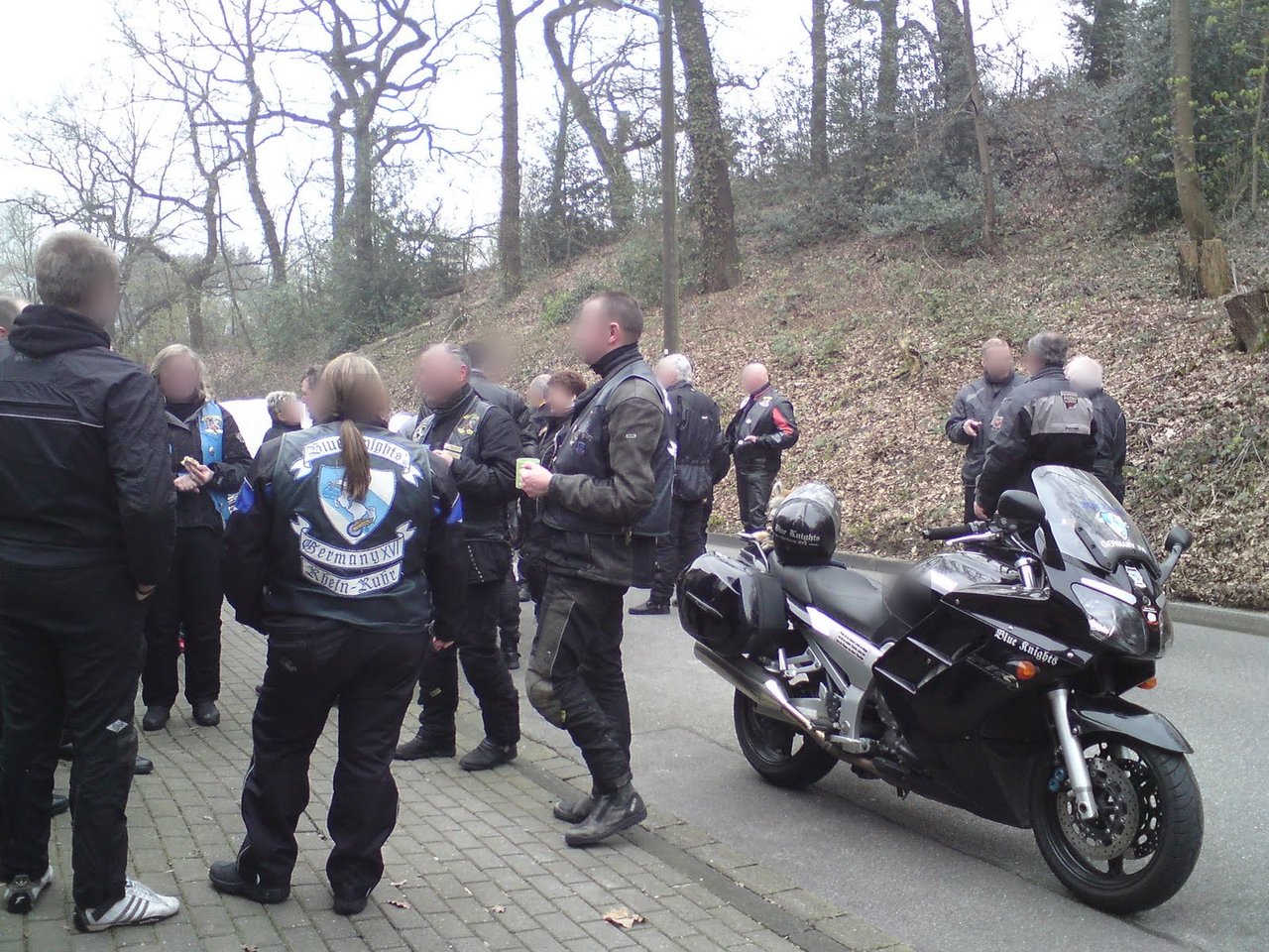 Aufstellung beim CMO-Korso, 2009